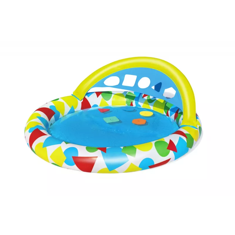 Bestway 52378 Splash & Learn lasten uima-allas katoksella, 45 l, 117 x 120 x 117 cm