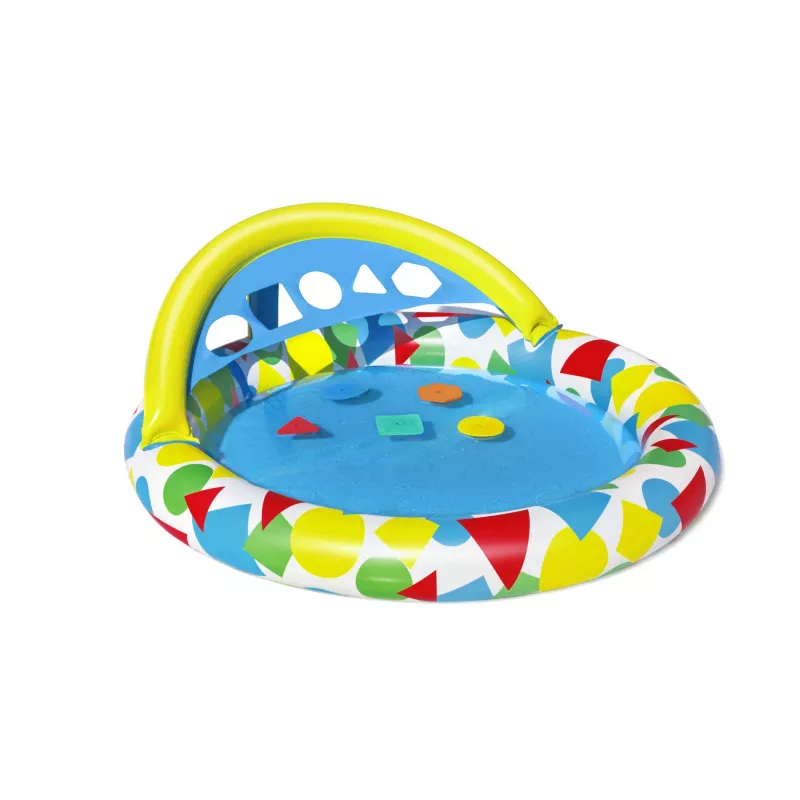 Bestway 52378 Splash & Learn lasten uima-allas katoksella, 45 l, 117 x 120 x 117 cm