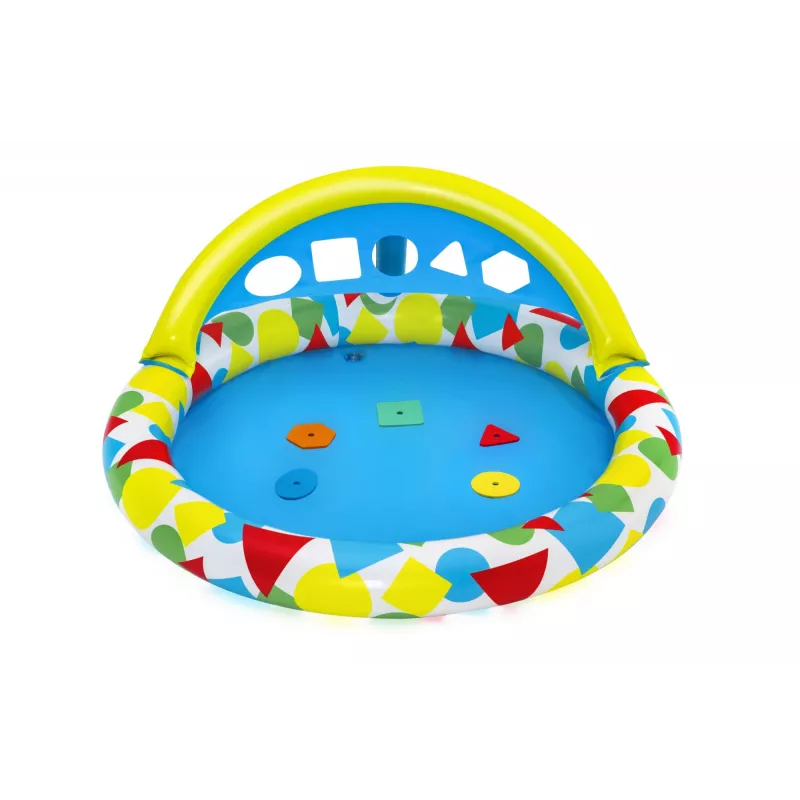 Bestway 52378 Splash & Learn lasten uima-allas katoksella, 45 l, 117 x 120 x 117 cm