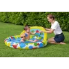 Bestway 52378 Splash & Learn lasten uima-allas katoksella, 45 l, 117 x 120 x 117 cm