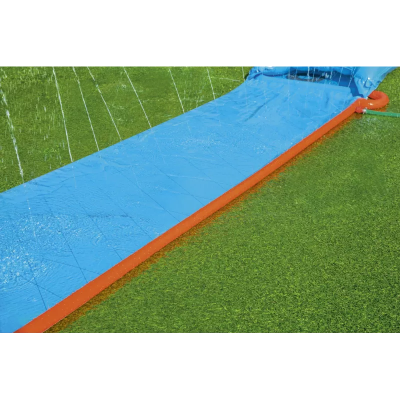 Puutarhan vesiliukumäki Bestway H2OGO! Tsunami Splash Ramp Single Slide 4,88 m