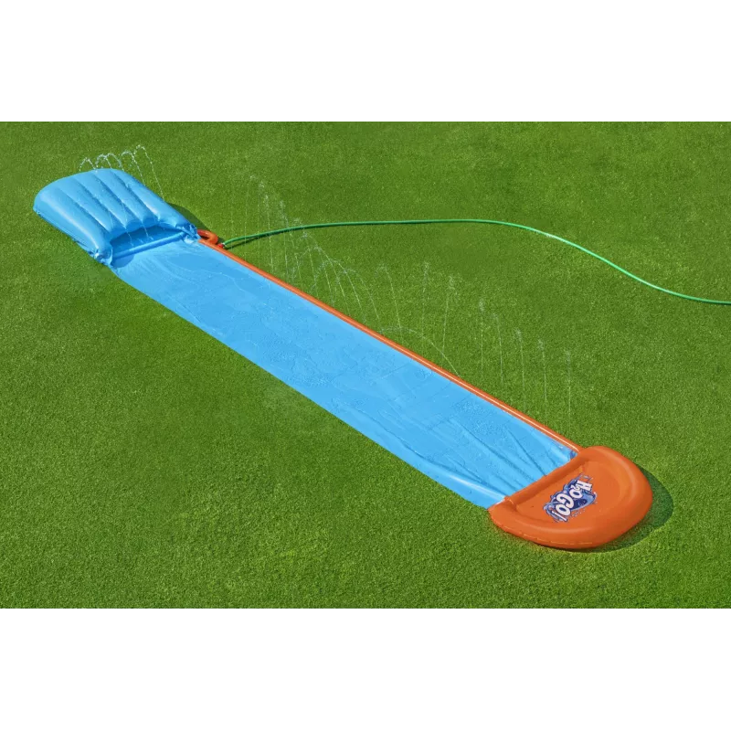 Puutarhan vesiliukumäki Bestway H2OGO! Tsunami Splash Ramp Single Slide 4,88 m