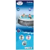 Bestway 57372 pystytysallas puhallettava allas pyöreä 12362 L harmaa