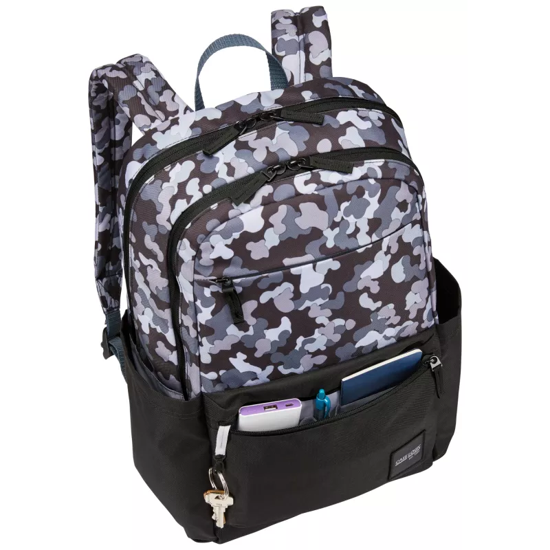 Case Logic CCAM3216 – musta Spot Camo reppu arki-reppu camouflage polyesteri