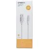 Micro-USB-datakaapeli Orsen S32 2.1A 1,2 m harmaa