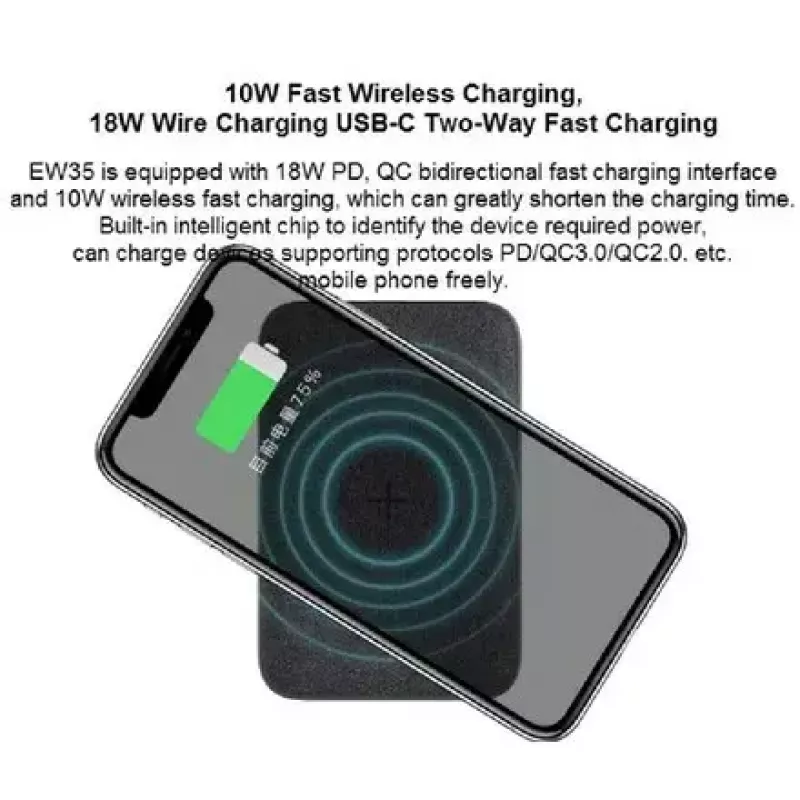 Kannettava varavirtalähde Orsen EW35 10000 mAh