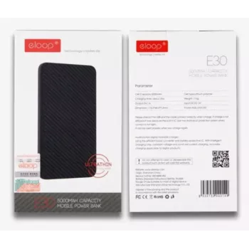 Kannettava varavirtalähde Eloop E30 5000mAh