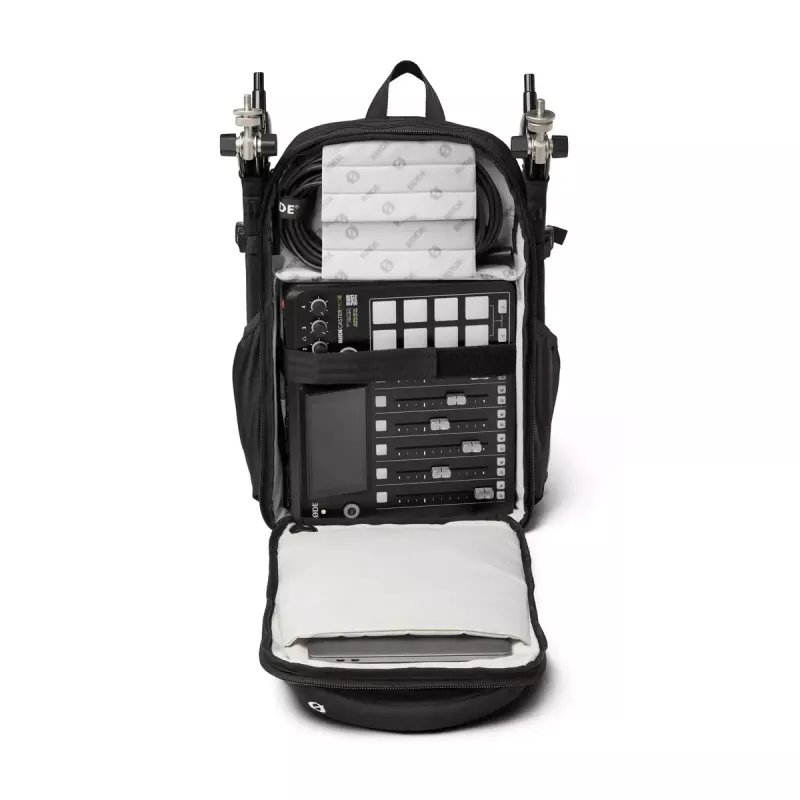 Reppu RØDE Backpack musta Alcantara polyesteri 300x200x480mm