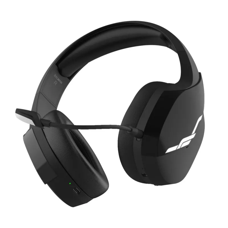 Zalman HPS700 musta kuulokemikrofoni langaton panta gaming