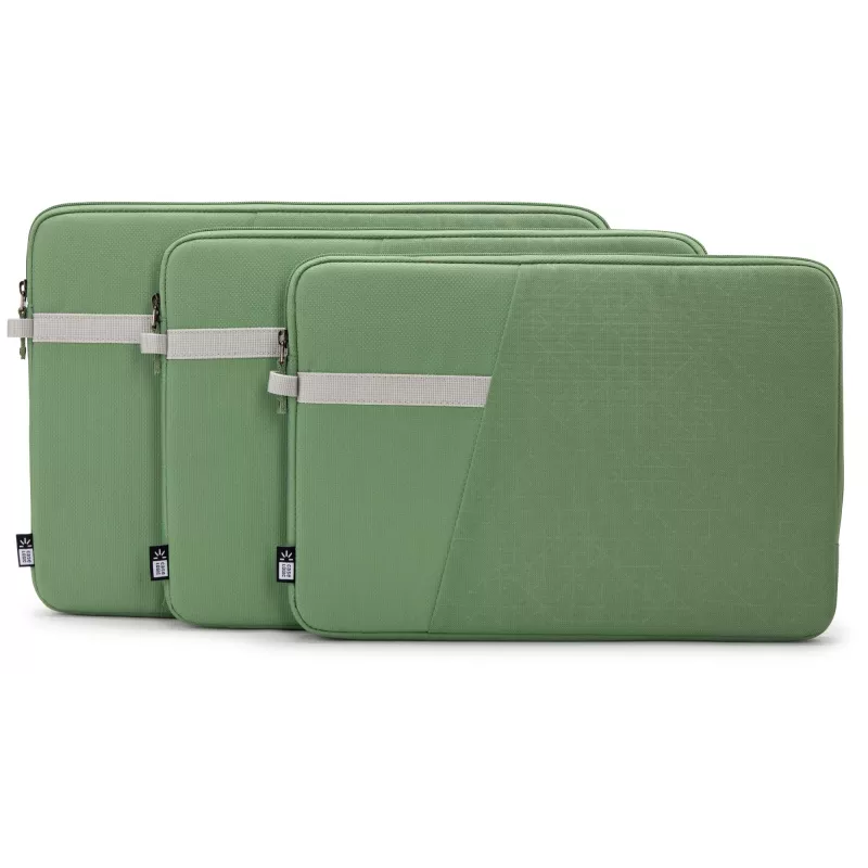 Case Logic Ibira IBRS-213 kannettavan suojatasku 33,8 cm (13,3 tuumaa), polyesteri, Islay-vihreä