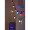 Denver SLP-510 älykäs LED-juhlavalosarja, 10 lamppua, 9 m, Wi-Fi, RGB, IP65