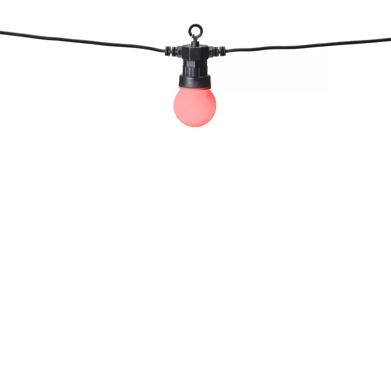 Denver SLP-510 älykäs LED-juhlavalosarja, 10 lamppua, 9 m, Wi-Fi, RGB, IP65