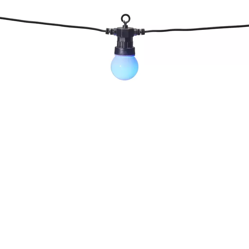 Denver SLP-510 älykäs LED-juhlavalosarja, 10 lamppua, 9 m, Wi-Fi, RGB, IP65