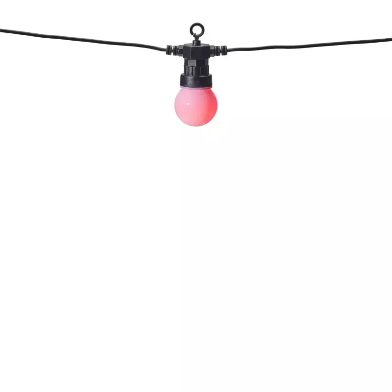 Denver SLP-510 älykäs LED-juhlavalosarja, 10 lamppua, 9 m, Wi-Fi, RGB, IP65