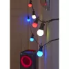 Denver SLP-510 älykäs LED-juhlavalosarja, 10 lamppua, 9 m, Wi-Fi, RGB, IP65