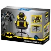 PC-pelituoli Subsonic Batman Junior pehmustettu istuin musta keltainen