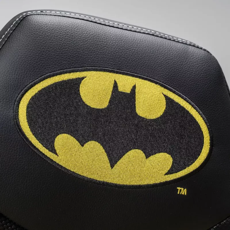 PC-pelituoli Subsonic Batman Junior pehmustettu istuin musta keltainen