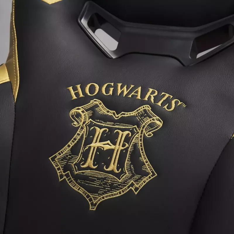 PC-pelituoli Subsonic Junior Hogwarts pehmustettu istuin musta keltainen