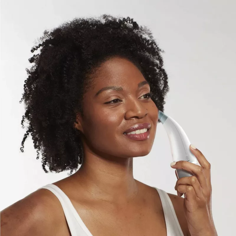 HoMedics FAC-HY100 ihonhoitolaite hydradermabrasio-puhdistin läpinäkyvä, valkoinen