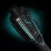 Revamp Progloss Volume & Style Hot Brush Style -kuumailmaharja lämmin musta 1000 W 3 m
