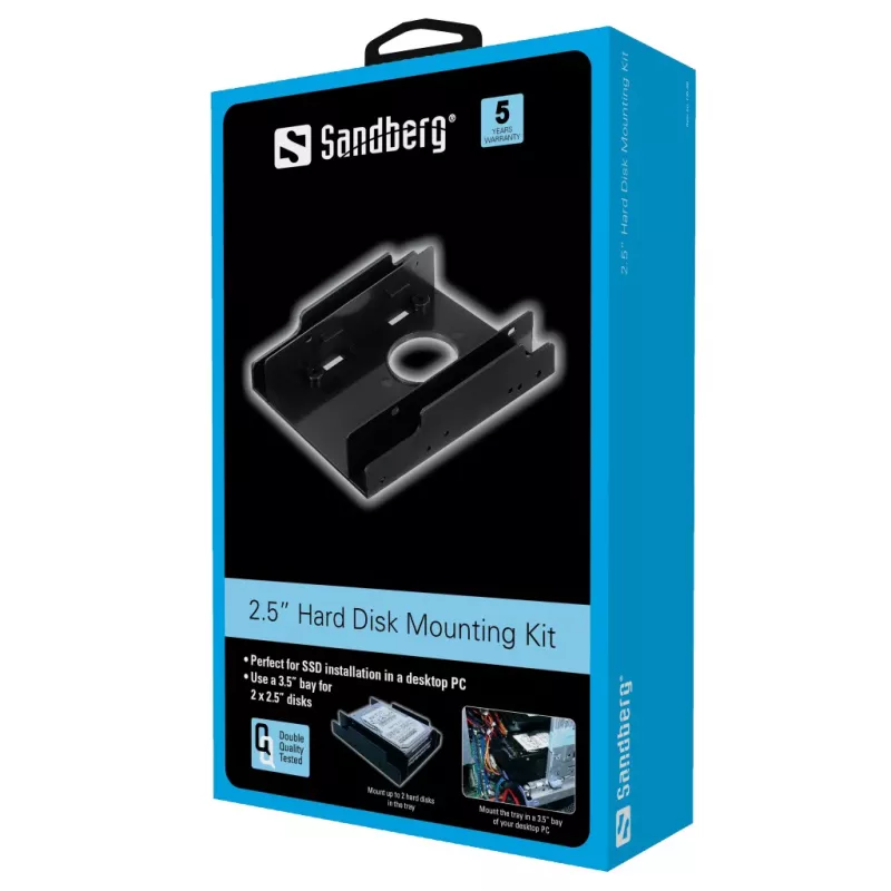 HDD-asennusteline Sandberg 2.5'' kiintolevyn asennussarja