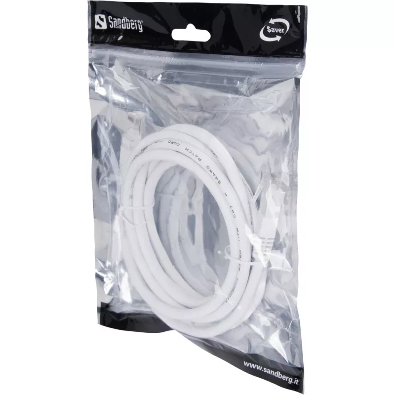 Verkkokaapeli Sandberg UTP Cat6 3m RJ-45 harmaa
