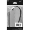 USB-keskitin Sandberg USB-C to 4 x USB 3.0 Hub SAVER