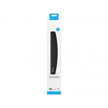 Sandberg Memory Foam -rannetuki 48 cm musta