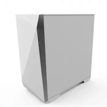 Zalman Z1 Iceberg White - mATX Mid Tower -tietokonekotelo / 2x 120 mm tuuletinta esiasennettu, Mini Tower