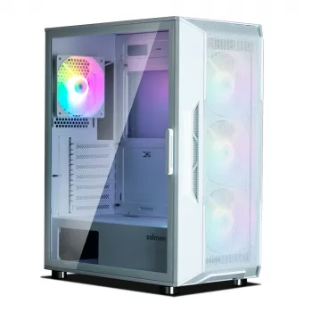 Zalman I3 NEO WHITE tietokonekotelo Midi Tower