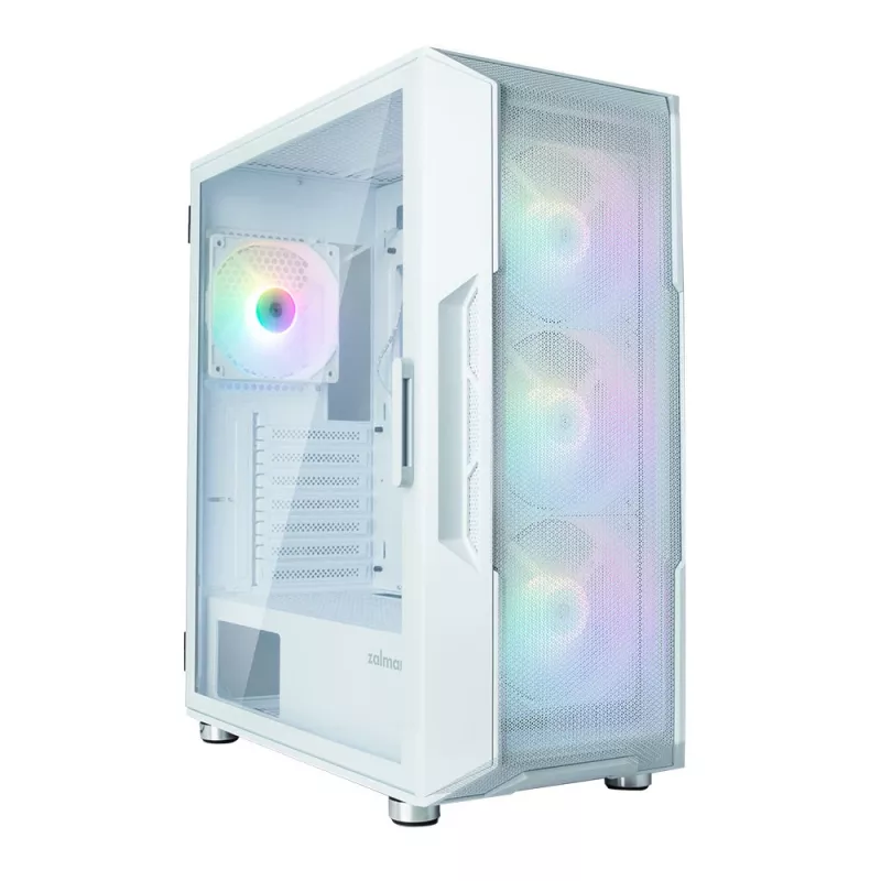 Zalman I3 NEO WHITE tietokonekotelo Midi Tower