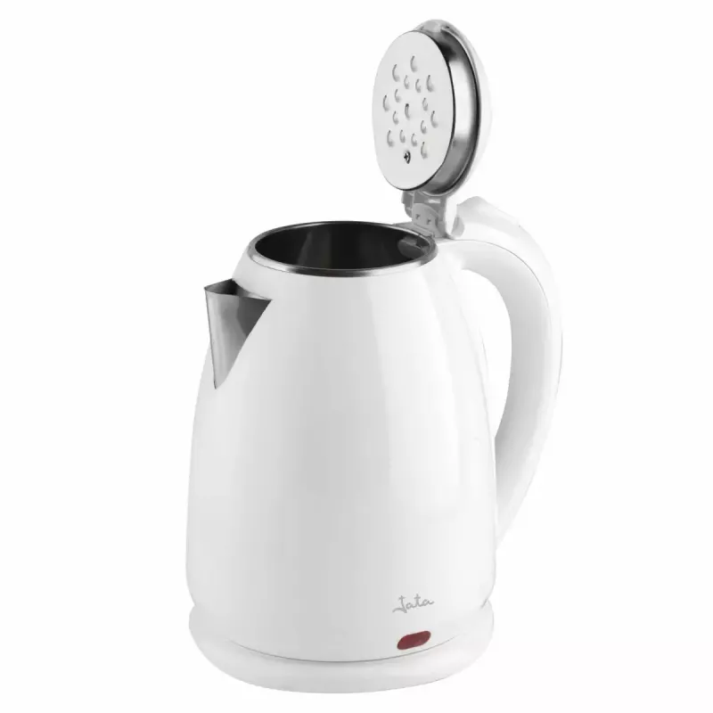 JATA JEHA1040 sähkökäyttöinen vedenkeitin, 1,8 l, 1500 W, valkoinen