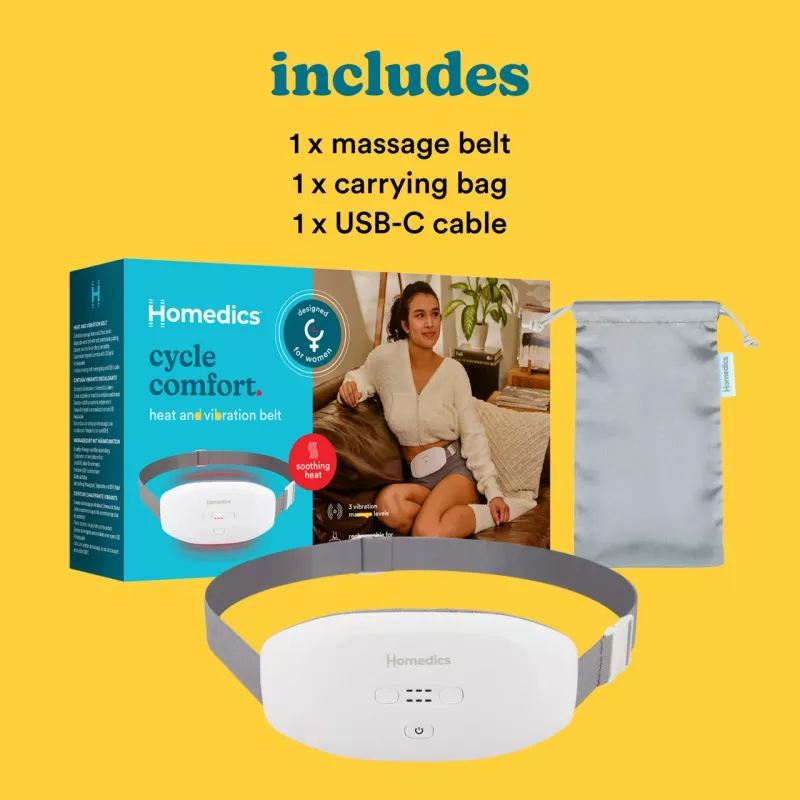 Hierontavyö HoMedics WMH-200H värähtelyhieronta valkoinen