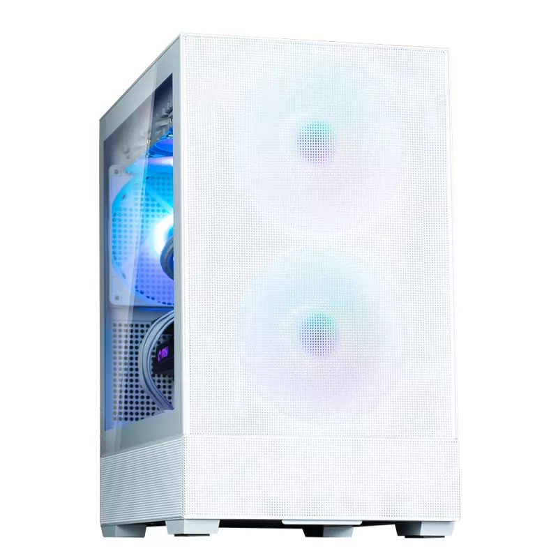 Tietokonekotelo Zalman P30 Air valkoinen Mini Tower