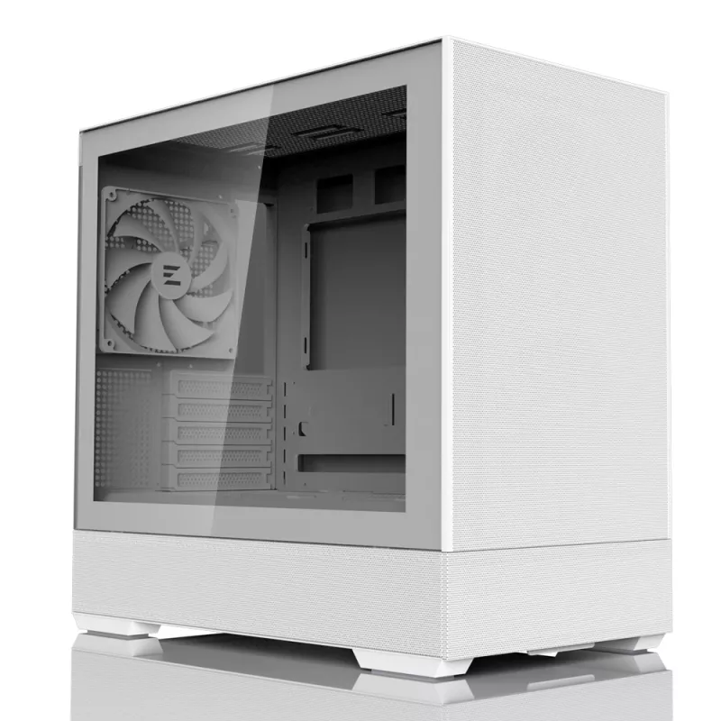 Tietokonekotelo Zalman P30 Air valkoinen Mini Tower