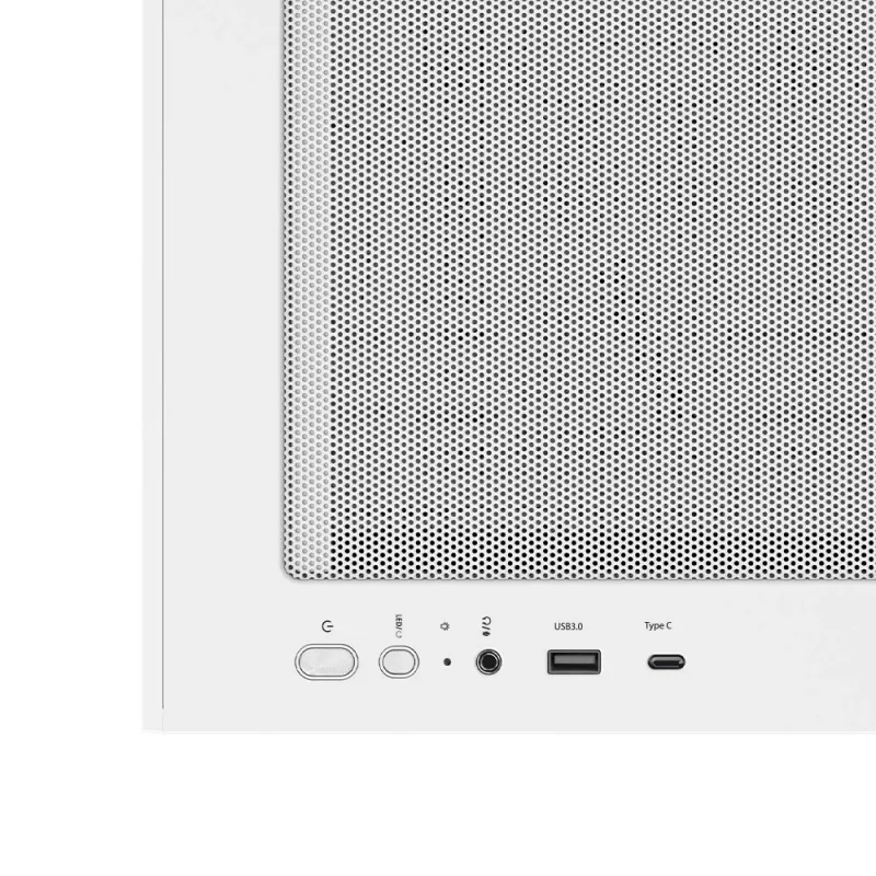 Tietokonekotelo Zalman P30 Air valkoinen Mini Tower