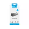 Sandberg autolaturi 1xQC3.0+1xUSB-C 48W, auto, savukkeensytytin, 12 V, metallinen