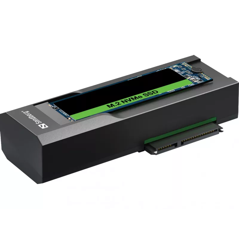 Sandberg USB 3.2 -kloonaustelakka M2 + NVMe + SATA