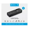 Sandberg USB 3.2 -kloonaustelakka M2 + NVMe + SATA
