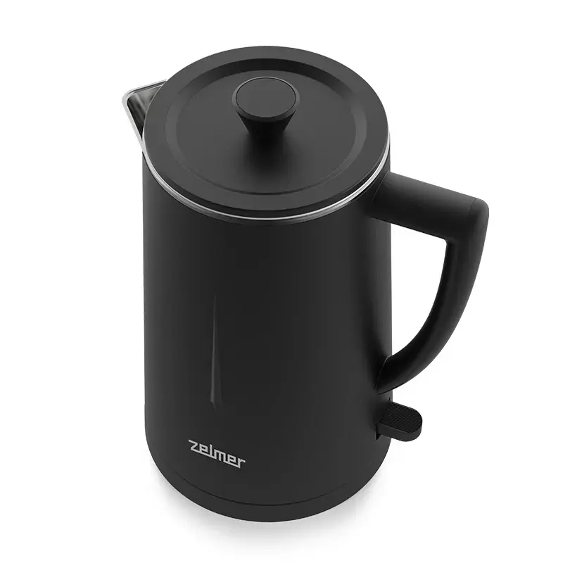Sähköinen vedenkeitin Zelmer 1,7 L 1500 W musta