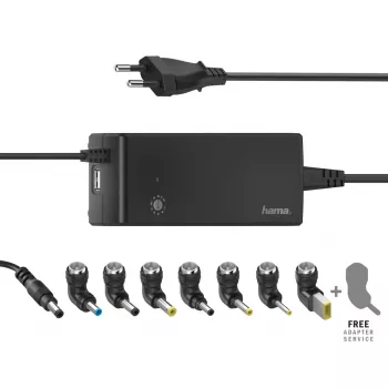 Hama 00200004 laturi mobiililaitteille kannettava tietokone musta AC sisäkäyttöön