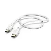 Hama 00183330 USB-kaapeli USB 2.0 1 m USB C valkoinen