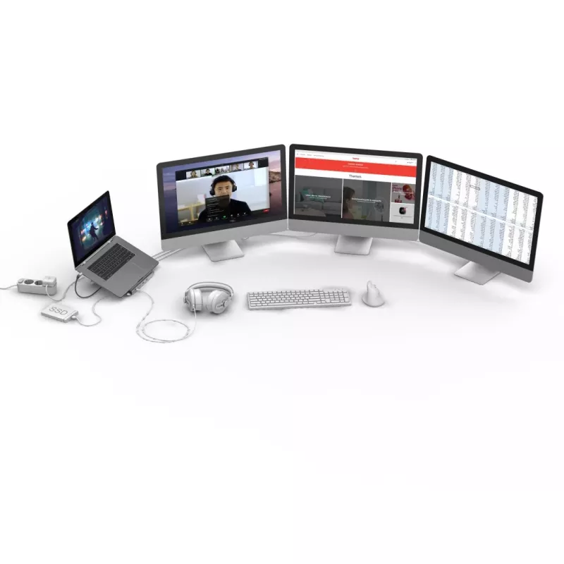 Hama Connect2Office Stand kannettavan tietokoneen teline antrasiitti