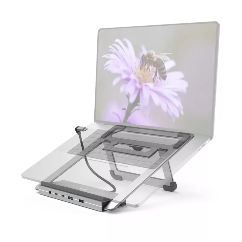 Hama Connect2Office Stand kannettavan tietokoneen teline antrasiitti