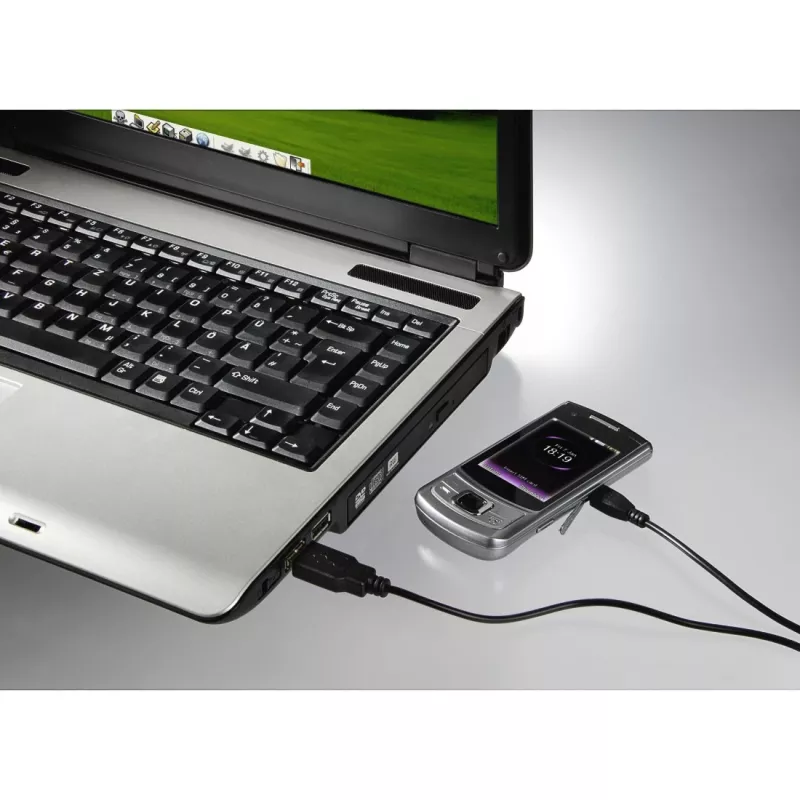 Hama 1,4 m, USB2.0-A/USB2.0 Micro-B USB-kaapeli USB A Micro-USB B musta