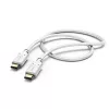 Hama 00183328 USB-kaapeli USB 2.0 1,5 m USB-C valkoinen