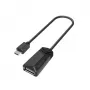Hama 00200308 kaapeliadapteri Micro-USB USB tyyppi A musta