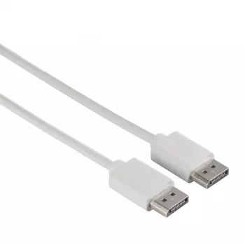 DisplayPort-kaapeli Hama 00200929 1,5 m harmaa liitäntä 1 DisplayPort liitäntä 2 DisplayPort