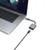 Hama 00200306 USB-näytönohjainadapteri 4096 x 2160 pikseliä harmaa