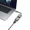 Hama 00200306 USB-näytönohjainadapteri 4096 x 2160 pikseliä harmaa